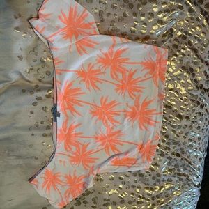Palm Tree Charlotte Russe Crop top 🌴